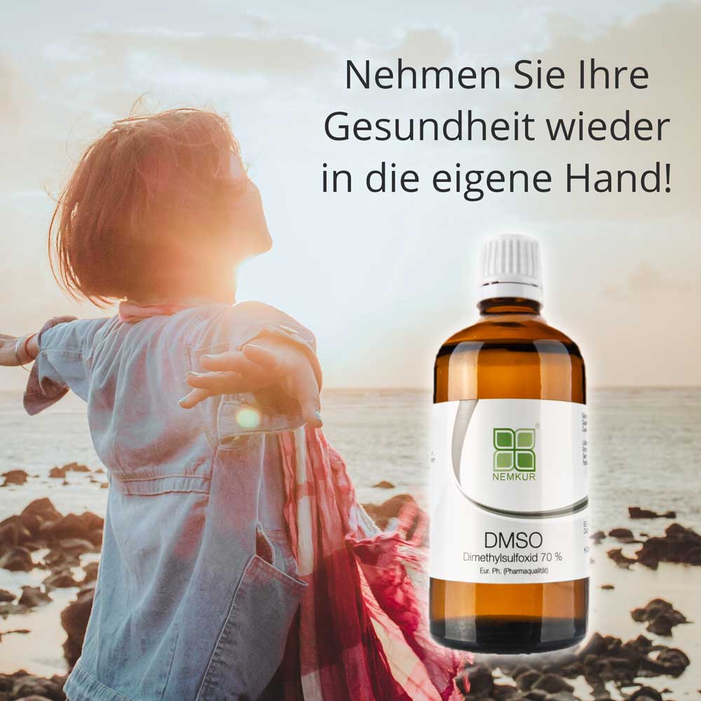 dmso 70/30 100 ml mit sprühkopf, pinsel, pipette - 70% dimethylsulfoxid 30% levitiertes wasser