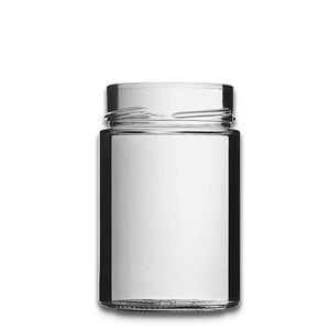 Vorratsglas mit Schraub-Deckel und Etiketten | Einmachglas | Einweckglas | Lebensmittel Aufbewahrung | - nemkur