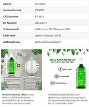 Laden Sie das Bild in den Galerie-Viewer, dmso 99,9% 100 ml mit sprühkopf, pinsel, pipette - dimethylsulfoxid - eur. ph. (pharmaqualität)
